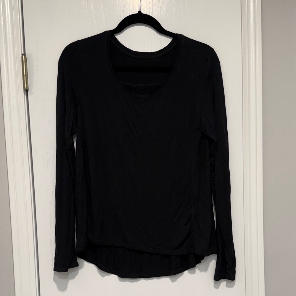 ZYIA Black Long Sleeve Tee